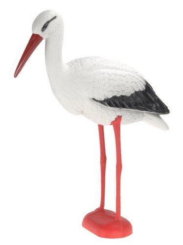 Dekofigur storch klapperstorch - dekofigur,