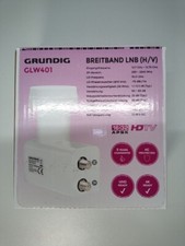 GRUNDIG GSS GLW401  Wideband / Breitband LNB weiß 