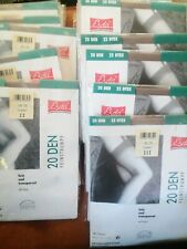 25 ESDA Feinstrumpf  mit Ferse 20 DEN Grösse II und III...... 30 DEN Grösse III 