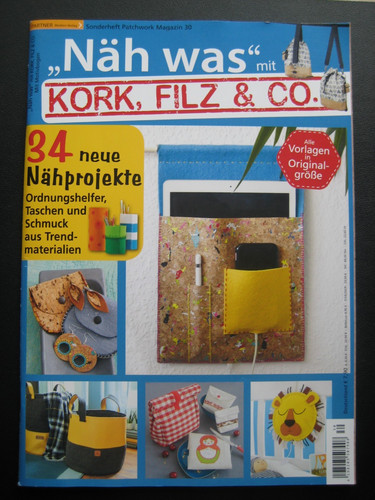 Näh was mit kork - mit, filz