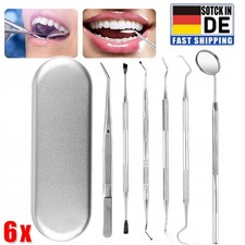 6 Stk Dental Zahnreinigungsset