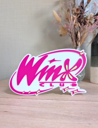 Logo deko winx club 18x11cm - logo,