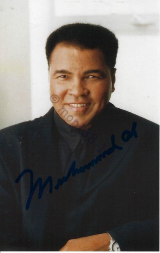 Original autogramm muhammad - original,