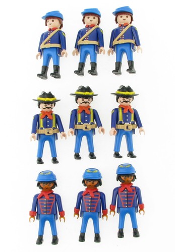 Playmobil nordstaatler - 9x,