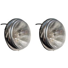 2x Scheinwerfer Schwarz