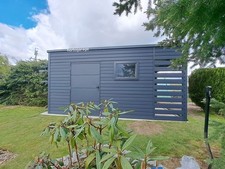 🌿Gartenhaus mit Holzlager