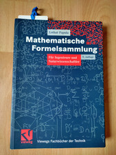 Papula, Mathematische Formelsammlung für Ingenieure und Naturwissenschaftler