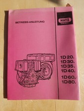 Betriebsanleitung hatz - betriebsanleitung,