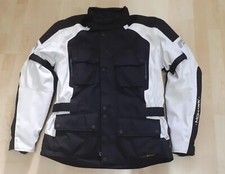 Motorradjacke MOHAWK neu o. E. schwarz/weiß L 54-54 mit Innenjacke Rollerjacke