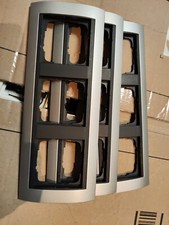 3 X Gira 3Fach Rahmen Event Alu Anthrazit Art-nr 0213808