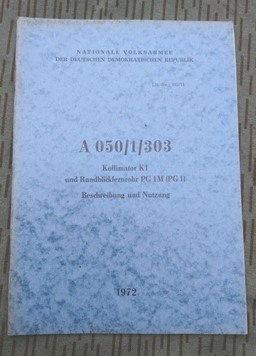 Nva vorschrift 050 303 - nva, 050/1/303
