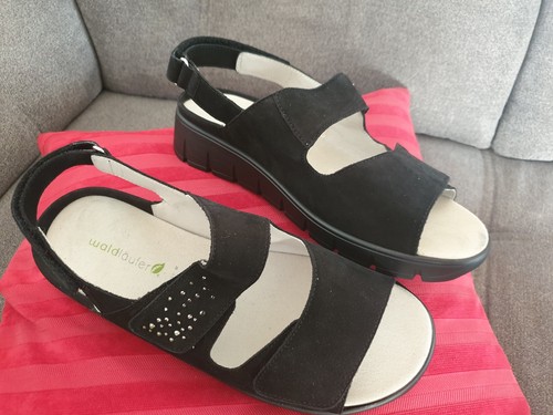 Waldläufer sandalen schwarz - waldläufer,