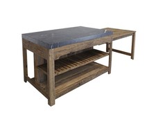 Theke Bar Kücheninsel Altholz