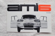 32B 383 Citroen AMI 6 Prospekt Brochure deutsch