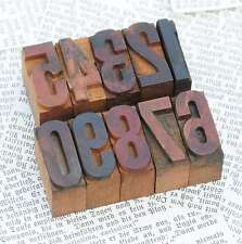 0-9 Zahlen 31mm Holzlettern