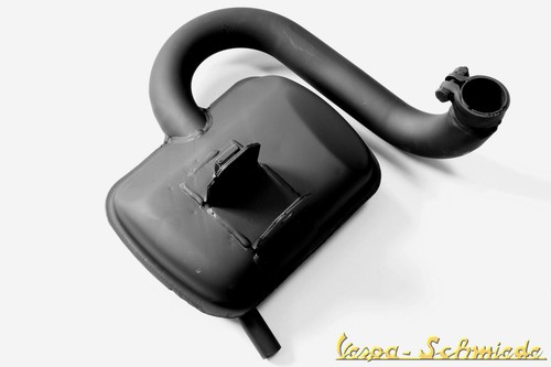Vespa auspuff rms schwarz - auspuff,