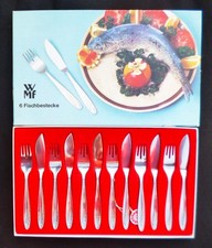 WMF 6 x Fischbesteck 6 Messer