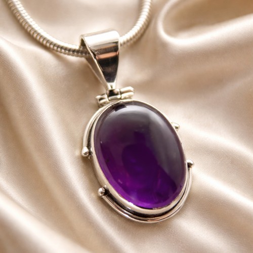 Anhänger amethyst silber 925 - silber,