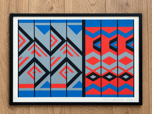 Serigrafie von otto herbert - serigrafie,