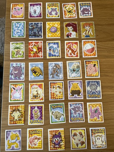 Pokémon merlin sticker 1995 - pokémon,