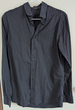 Oberhemd Herr von Eden Kragenweite 38 schwarz 100% Baumwolle