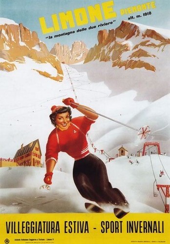 Vintage poster reise - poster,