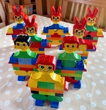 Lego duplo oster hase gesicht - hase,