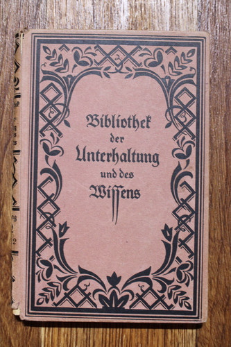 Bibliothek der unterhaltung - der,