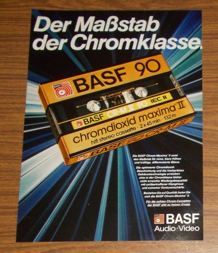 Seltene werbung basf - seltene, ii