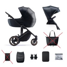 Kinderkraft Prime 2 2in1 Kinderwagen Reisebuggy Venezian Black SIEHE TEXT/FOTO