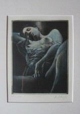 Radierung von Klaus Böttger (