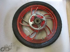 1. Yamaha RD 250 LC 4L1 Fege hinten Hinterrad 1,85 x 18 Zoll Wheel R-11 ROT