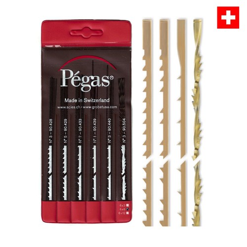 Pegas laubsägeblätter set - laubsägeblätter,