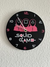 3D-Druck Design Wanduhr Squid Game