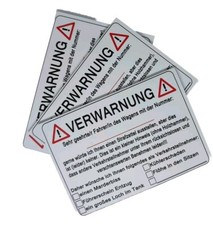 Verwarnung für Falschparker