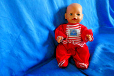 PUPPE BABY BORN mit Zapf Anzug, 43 cm