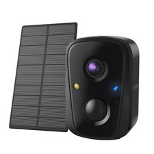 3MP Solar Kamera FUNK ÜBERWACHUNGSKAMERA Outdoor WLAN WIFI IP CAMERA Set AUßEN