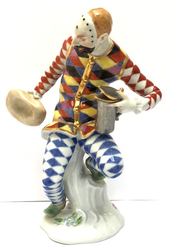 Meissen comédie harlekin - meissen,