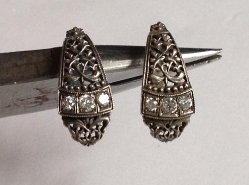 Silber ohrringe udssr vintage - silber,