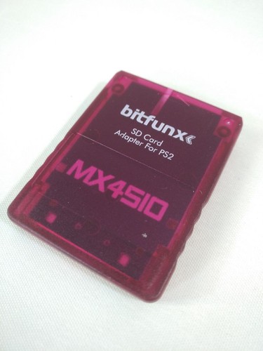 Bitfunx ps2 mx4sio red - red, sd
