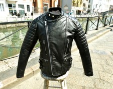 Herren Lederjacke biker