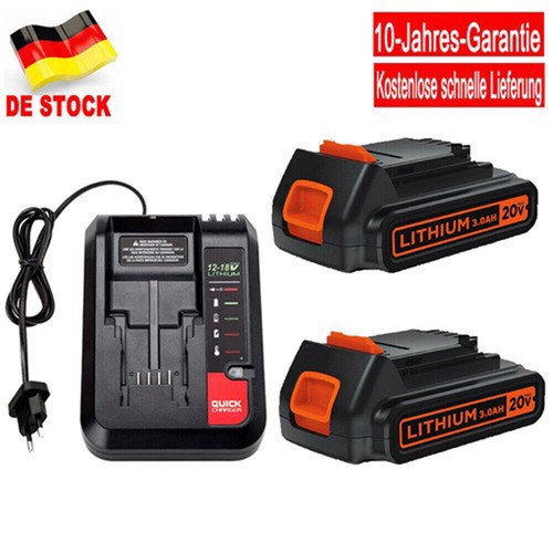 18v 0ah für black decker - 18v,