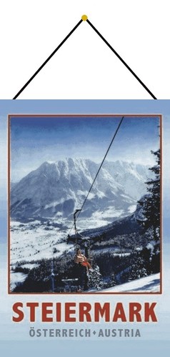 Blechschild 20x30 historisches