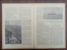 Zielschiff Zähringen, Schiff, Fernsteuerung, Beschuss, Schießübung, Bericht 1929