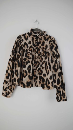 Bluse leo s animalprint - h&m, 36