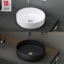 Keramik Aufsatzwaschbecken Rund Waschschale Gäste WC Waschbecken NANO Br203 Neu
