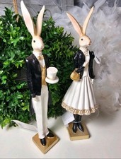 Deko Kaninchen Hasen Paar