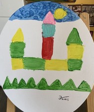 ORIGINAL Acryl Bild Gemälde