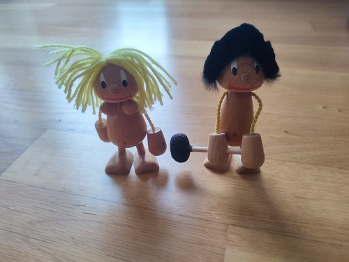 Ddr holzfiguren 70er jahre - 70er,