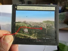 altes Farb- Glasdia 10x8cm